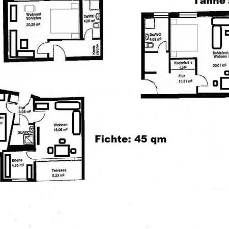 4 Moderne Nowak-bals Zur Auswahl Apartment Braunlage